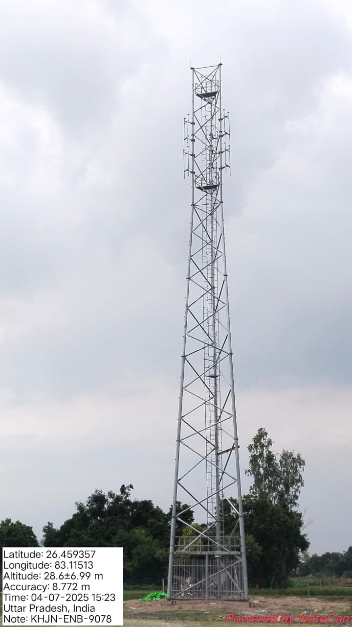Telecom Site – Tower and Equipment Installation